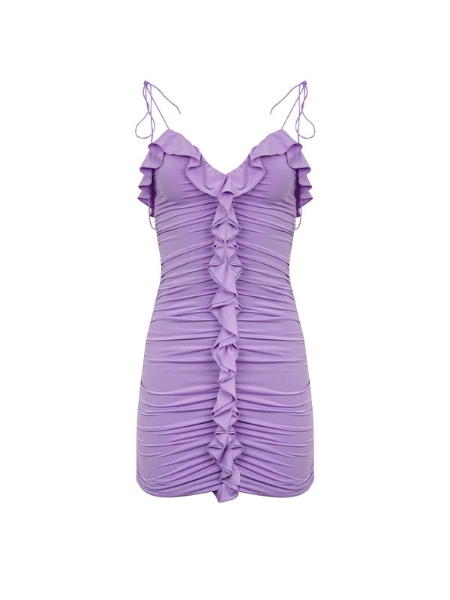 Picture of Ruffle Bodycon Mini Dress 