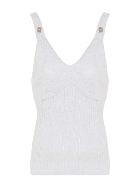 Picture of Ribbed Cotton Tank Top